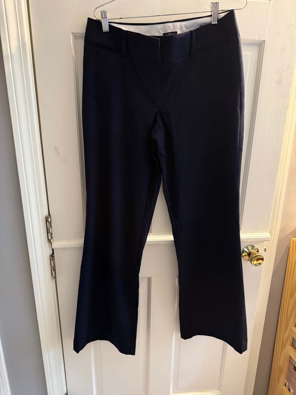 LOFT Navy Boot Cut Dress Pants